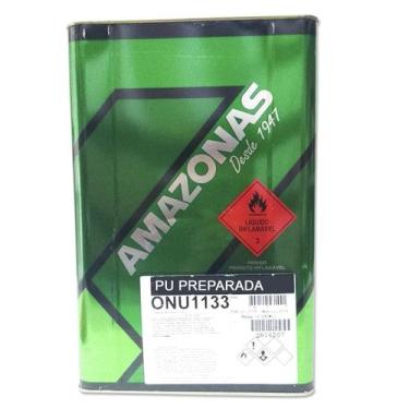 Imagem de Cola Pu Preparada Amazonas Lata 14kg Cola Pvc para Vinil, Lonas Toldos