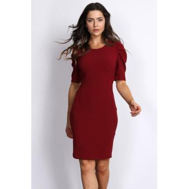 Imagem de Vestido Social Curto Vermelho-P - PKS, P