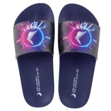 Imagem de Chinelo Slide Infantil Masculino Rider Player Confortável e Resistente