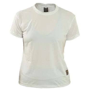 Imagem de Blusa Academia Feminina Baby Look Esportiva Proteção Uv 50 - Tn Terra 