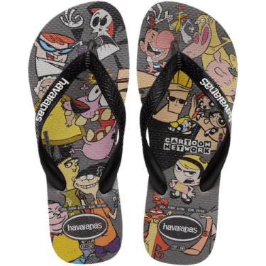 Imagem de Chinelo Havaianas Top Warner Classics, Cinza gelo, 35/36
