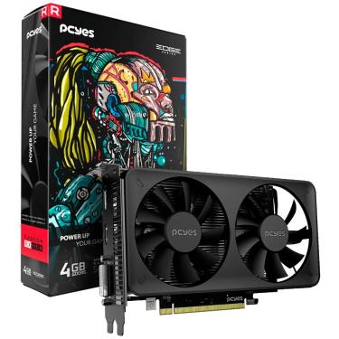 Imagem de Placa de Vídeo Radeon RX550 Projeto Edge 4GB GDDR5 128-bit HDMI DVI Displayport Dual Fan PVEX5504GBDF Pcyes