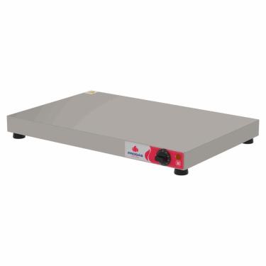 Imagem de Mesa Aquecida Progás PRMAQ-7 em Aço Inox 70cm com Termostato 600W 110V para Restaurantes