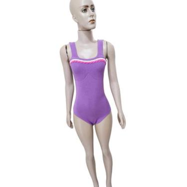 Imagem de Body Modal trabalhado FEMININO - FIA MODAS, Roxo, ÚNICO