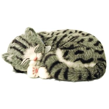 Imagem de Brinquedo Perfect Petzzz Filhote Gato Gray Tabby com Caminha e Certificado Imex