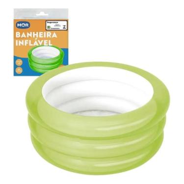 Imagem de Piscina 80l redonda lisa color unidade 1781 - mor -, Verde