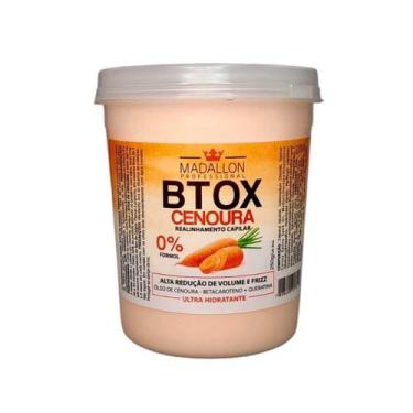 Imagem de Botox Capilar Cenoura Madallon 250g (S/A)