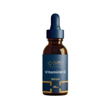 Imagem de Sérum Facial Vitamina C 20% Anti-Idade 30ml  Combate Manchas e Rugas -