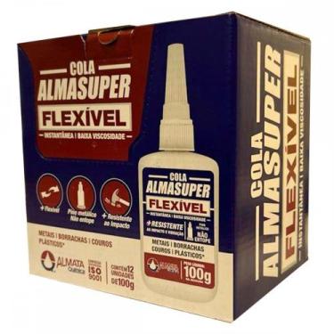 Imagem de Cola Instantanea Almasuper Flexivel Baixa Viscosidade 100G - BAUNGARTE