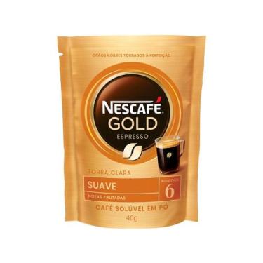 Imagem de Café Solúvel Nescafé Espresso Arábica Sachê 40g