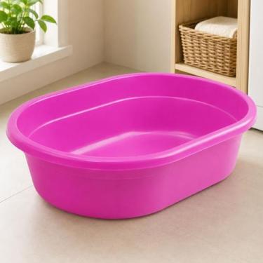 Imagem de Bandeja Higienica Areia Gato Glamour Rosa 64cm Caixa Grande - FURACAO