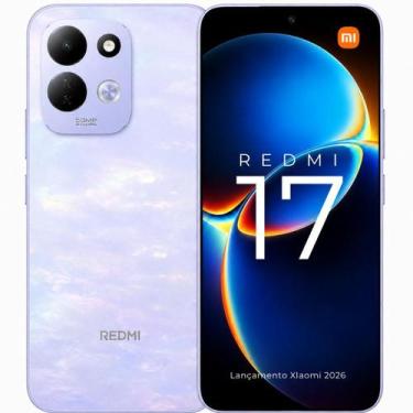 Imagem de Smartphone Redmi 17 128GB Bateria 7500mAh Tela 6,9 Polegadas 120Hz Câm