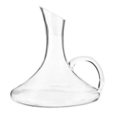 Imagem de Decanter De Vidro p/ Vinho 1,5 L C Alça Arejamento Ideal