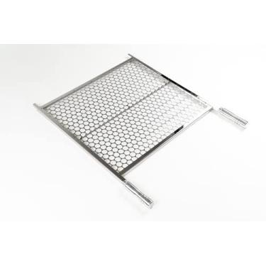 Imagem de Grelha Moeda Inox Com Reforço No Meio 47x50 Churrasco Top