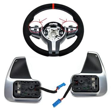 Imagem de FINMOKAL Prata Para BMW 3 F30 4 F32 X5 F15 Trocar Volante