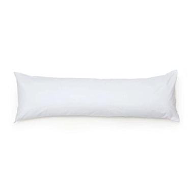 Imagem de Fronha Body Pillow Toque Acetinado 40cm x 130cm Altenburg Cor:Branco