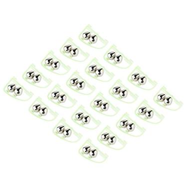 Imagem de Vbestlife — Sinos de alarme para varão de pesca, 20 peças de alarme Noctilucent com alarme duplo — Acessório para pesca de água salgada