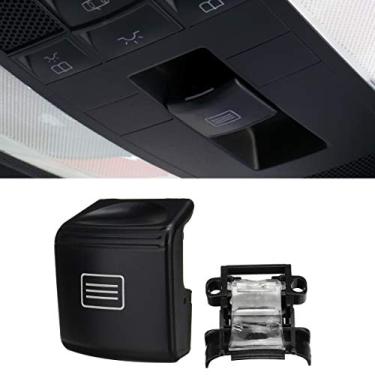 Imagem de Botão de janela para teto solar W204Jaronx W204 W212 W218 preto for Mercedes-Benz Sunroof Window Switch