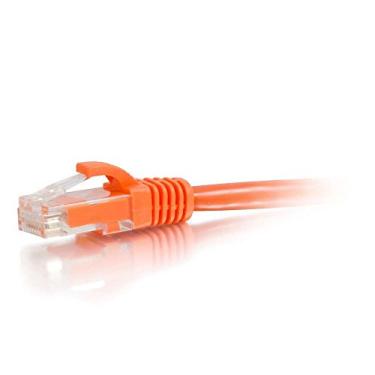 Imagem de C2G Cabo Crossover 31368 Cat6 - Cabo de rede não blindado Snagless, laranja (75 pés, 22,86 metros)