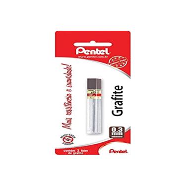 Imagem de Grafites Pentel 0.3Mm - Hb, Pentel, Sm/300-Hb1, Grafite