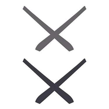 Imagem de Mryok — Substituição para óculos de sol Oakley Keel Blade – Opções, Gray & Black, One Size