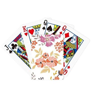 Imagem de DIYthinker Petal Flower Plant Paint Poker Playing Magic Card Jogo de Tabuleiro Divertido