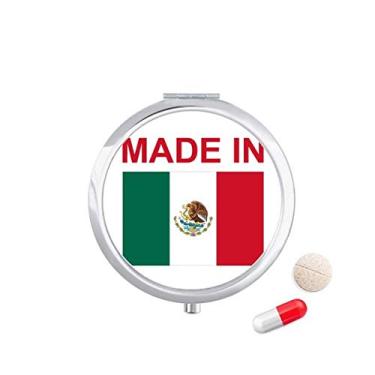 Imagem de Estojo de comprimidos feito no México, caixa de armazenamento de remédios