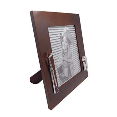 Imagem de Porta Retrato Odontologia Lembrança Formatura Decoração Sarquis Samara Imbuia