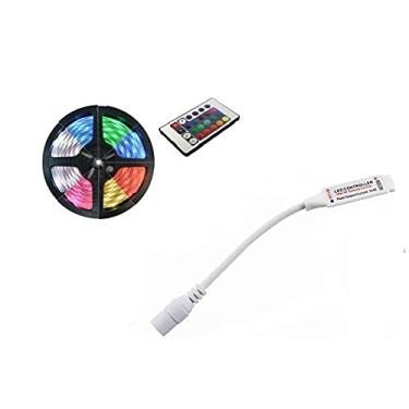 Imagem de Fita de led RGB 5050 Mini controladora 16 cores 5m