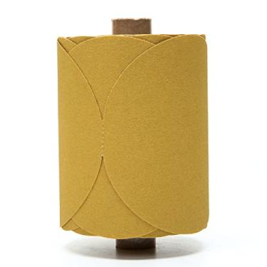 Imagem de 3M Rolo de disco dourado Stikit, 01427, 12,7 cm, P100, 125 discos por rolo