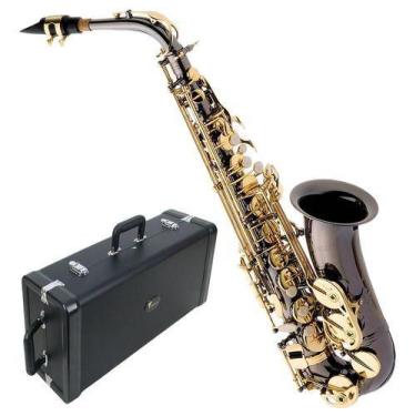 Imagem de Saxofone Sax Alto Sa500 Bg Mib Eb Com Case - Eagle