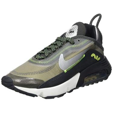 Imagem de Nike Women's Air Max 2090 SE 3M Running Shoe, Anthracite Volt Black Newsprint, 7.5 UK