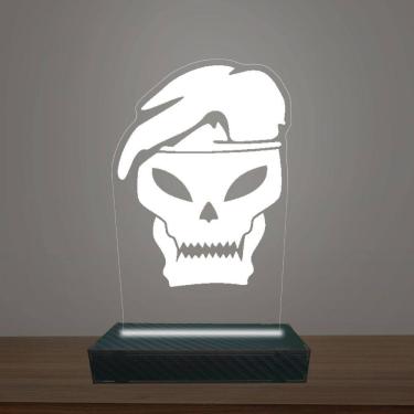 Imagem de Luminária Led 3d Call of Duty Abajur Luxo