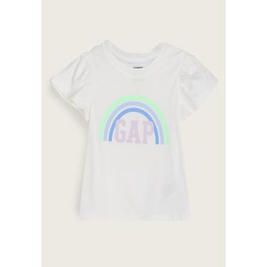 Imagem de Infantil - Camiseta GAP Logo Branca GAP 673778 menina