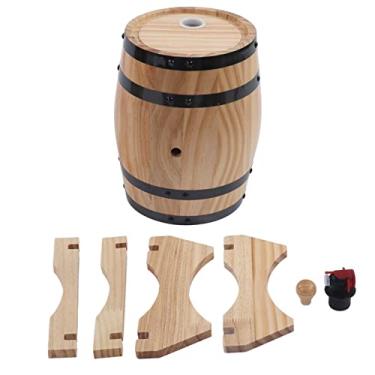 Imagem de Barris de pinheiro de vinho autofabricado barris de pinheiro de vinho barris de envelhecimento para bar Catering Barbecue Shop (#3)