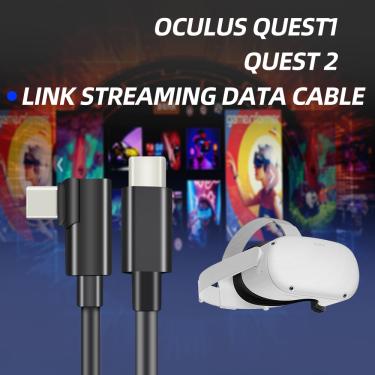 Imagem de Tipo C Cabo de ligação de carregamento rápido  Meta  Oculus Quest 2 Link Cable  Steam VR  3m  5m