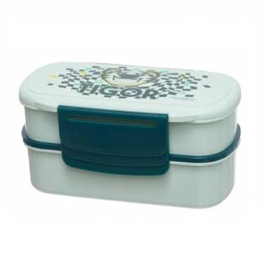 Imagem de Marmita Infantil Dupla Tigor T Tigre Radical