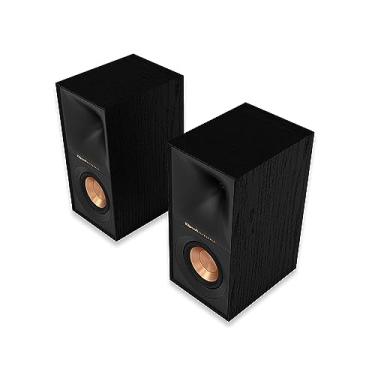 Imagem de Klipsch Referência de próxima geração R-40M alto-falantes carregados com chifre com Woofers de cobre de 10 cm para o melhor som de home theater em preto