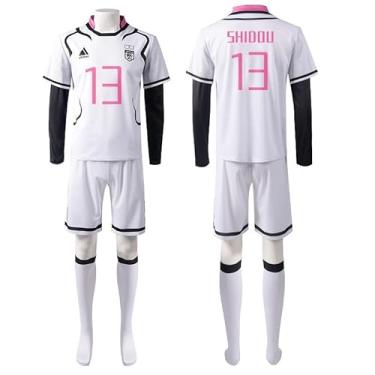 Imagem de Wandamaga Fantasia masculina para cosplay de Isagi Yoichi Yoichi Chigiri Hyoma, Rosa 13, XX-Large