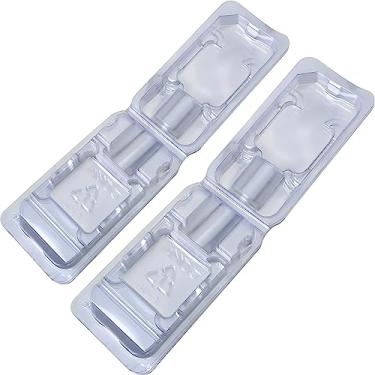 Imagem de MEETOOT Caixa de proteção universal para CPU AMD, 6 peças, 22,5 x 5,8 cm, caixa de CPU para computador, recipiente flip top, AMD 938 940 AM2 AM3 FM1, capa protetora para CPU