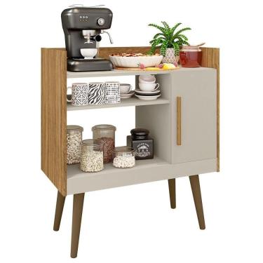 Imagem de Balcão Aparador Para Café Ii 1 Porta Café Ii Cinamomo Off White Bechara