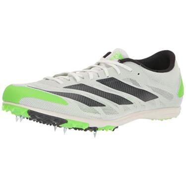 Imagem de adidas Adizero XCS, Branco/Metálico/Verde Solar, 13 Women/13 Men