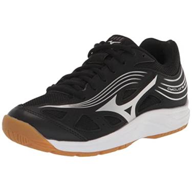 Imagem de Mizuno Sapato de vôlei feminino Cyclone Speed 3, Preto, prata, 9
