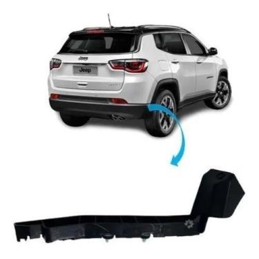 Imagem de Guia Parachoque Traseiro Jeep Compass 2016 17 A 2020 Direito - 5259374