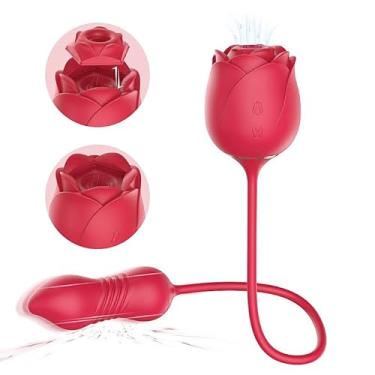 Imagem de Sugador de Clitóris Rosa com Bullet Vai e Vem Immortal flower 5 S-Hande