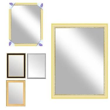 Imagem de 10 Espelhos de Parede com Moldura 20x15cm Retangular Adesivo - Fx