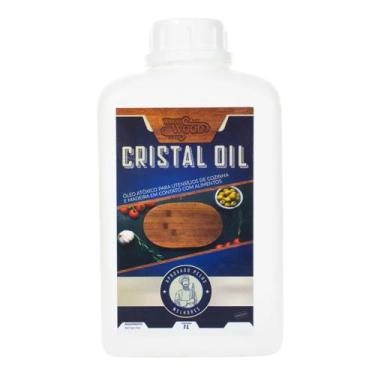 Imagem de Óleo Cristal Mineral Para Madeira Com Contato A Alimentos 900ml - Wood