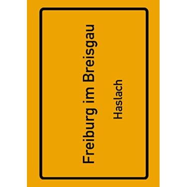 Imagem de Freiburg im Breisgau Haslach: Deine Stadt, deine Region, deine Heimat! | Notizbuch DIN A4 kariert 120 Seiten Geschenk