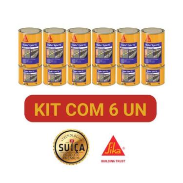 Imagem de Adesivo Tixotrópico Sikadur Epóxi Tix KIT C/6un