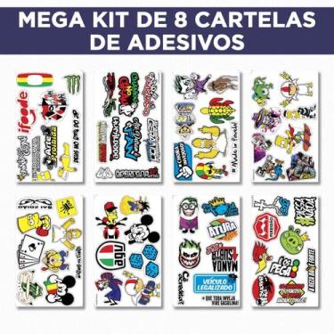 Imagem de Cartela Adesivos Especial 1 - Império da Impressão